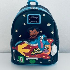 Disney Space Adventure Kids Backpack - Black and Blue